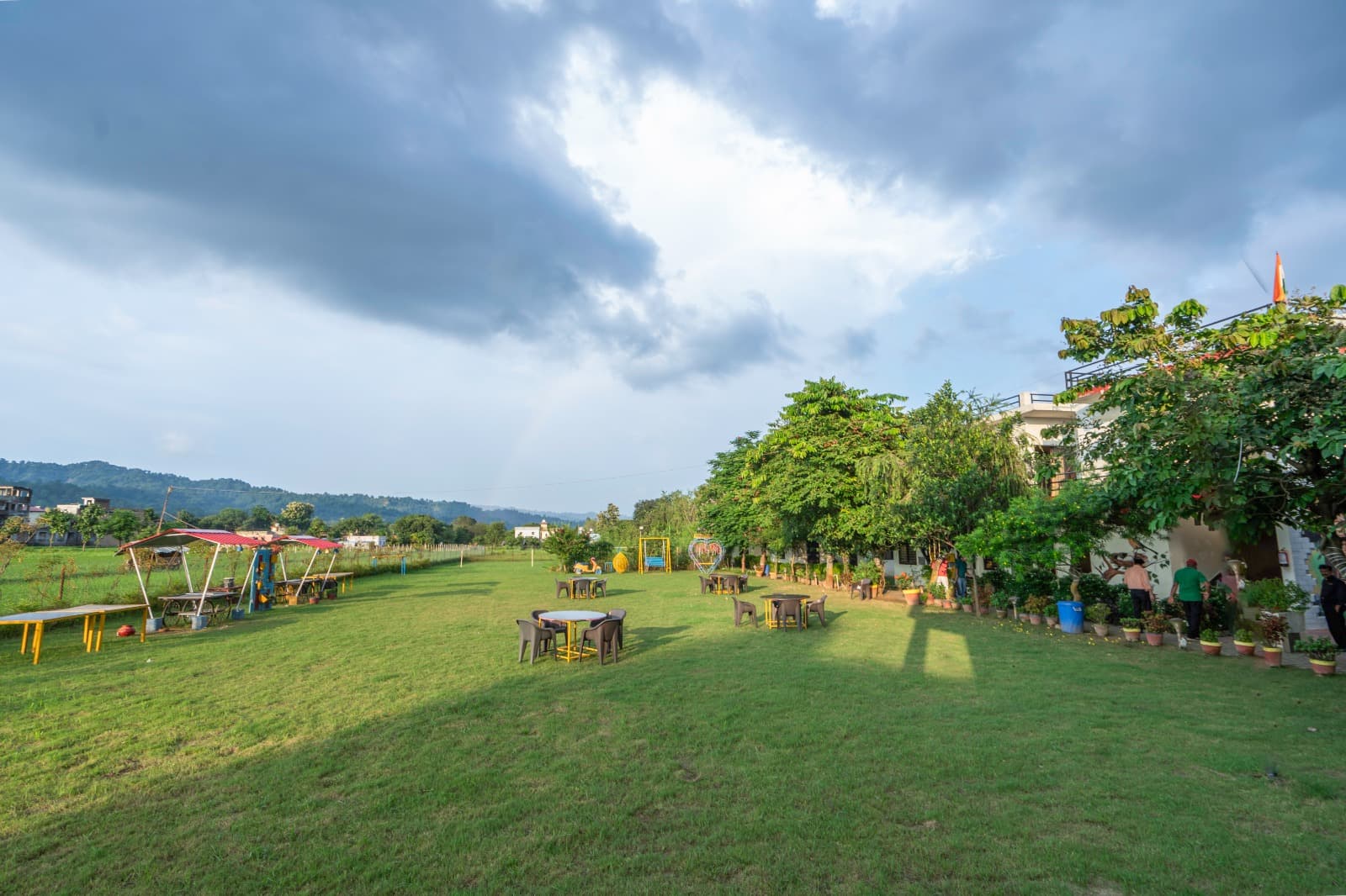 Resort Garden Area