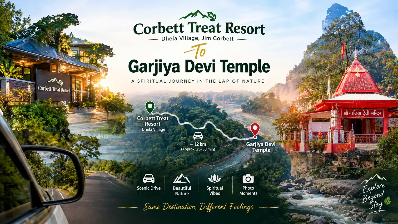 Garjiya Devi Temple in Jim Corbett