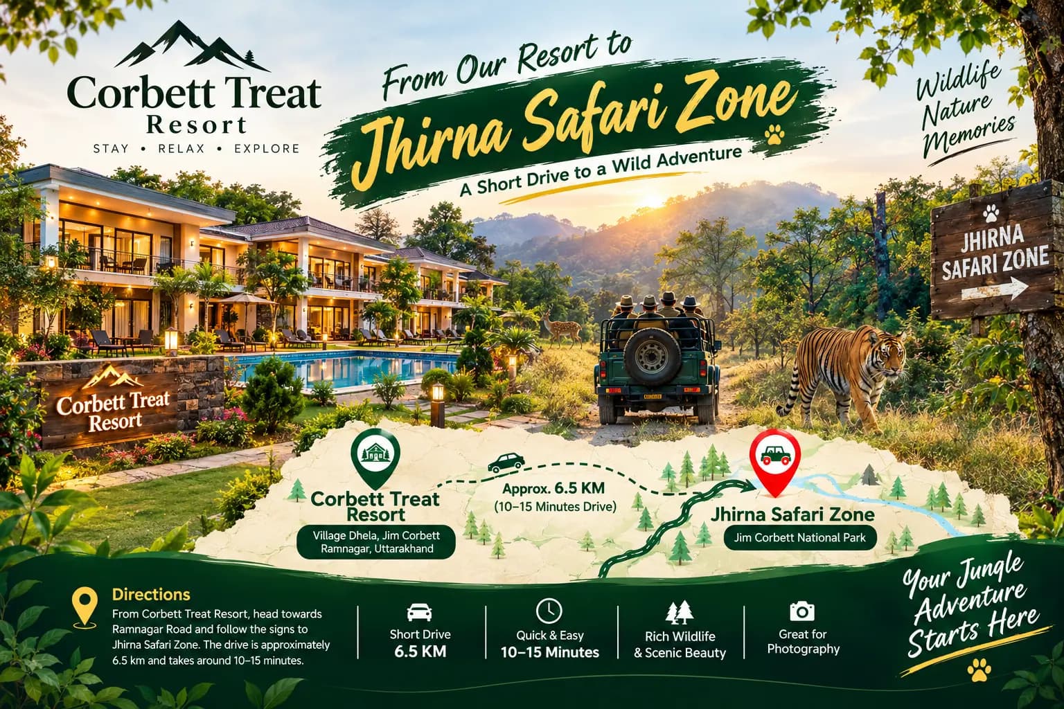 Jhirna Safari Zone Jim Corbett